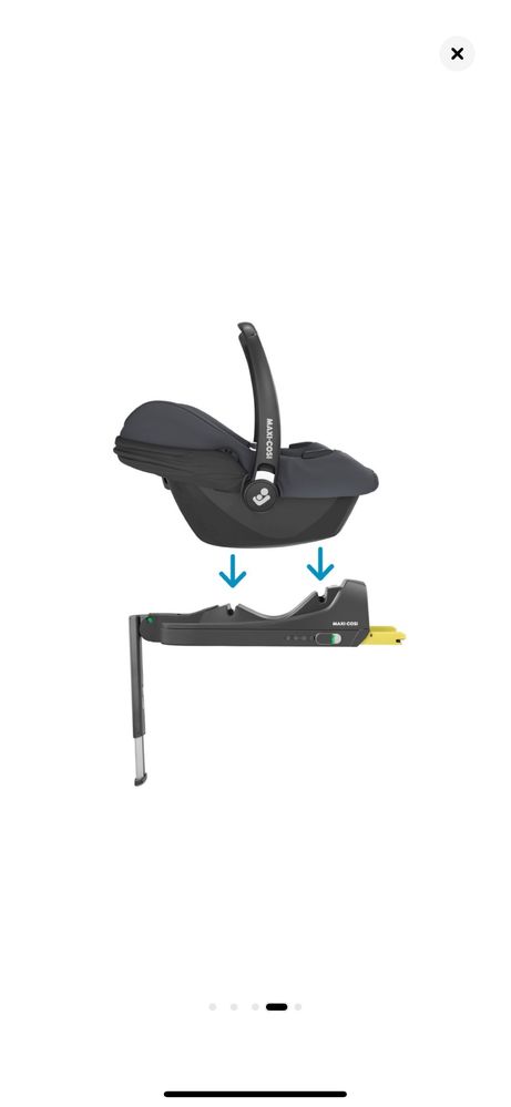 Кошница за кола maxi-cosi cabriofix с изофикс база