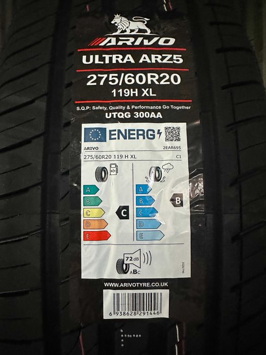 Нови летни гуми ARIVO ULTRA ARZ5 275/60R20 119H XL НОВ DOT