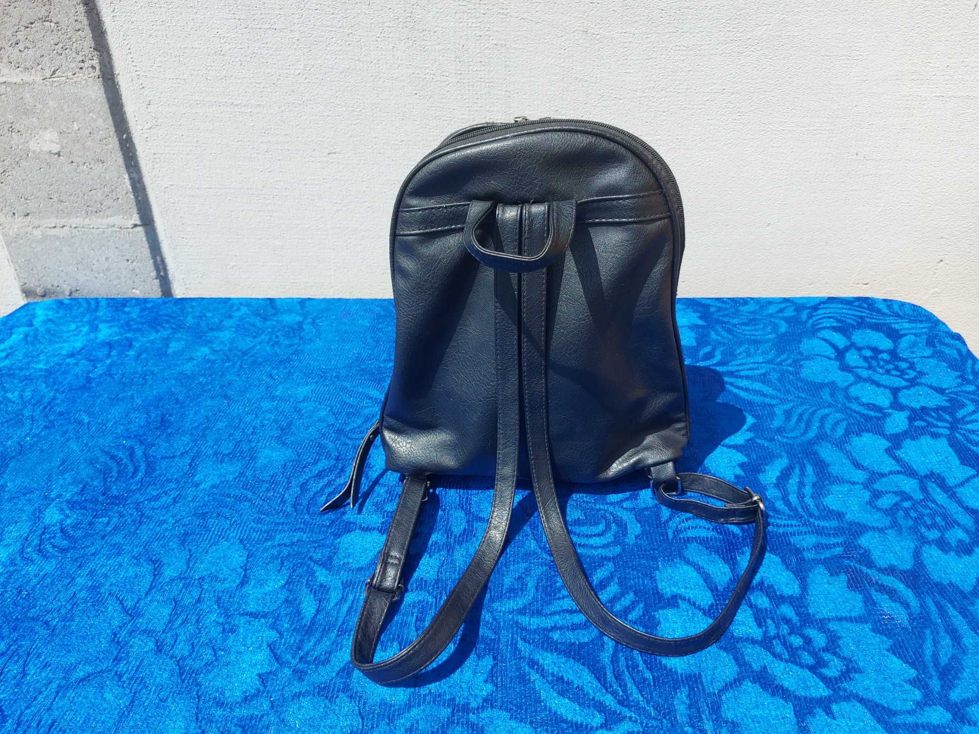 Rucsac dama, de tip geanta, Free, Negru 29*31*13 cm