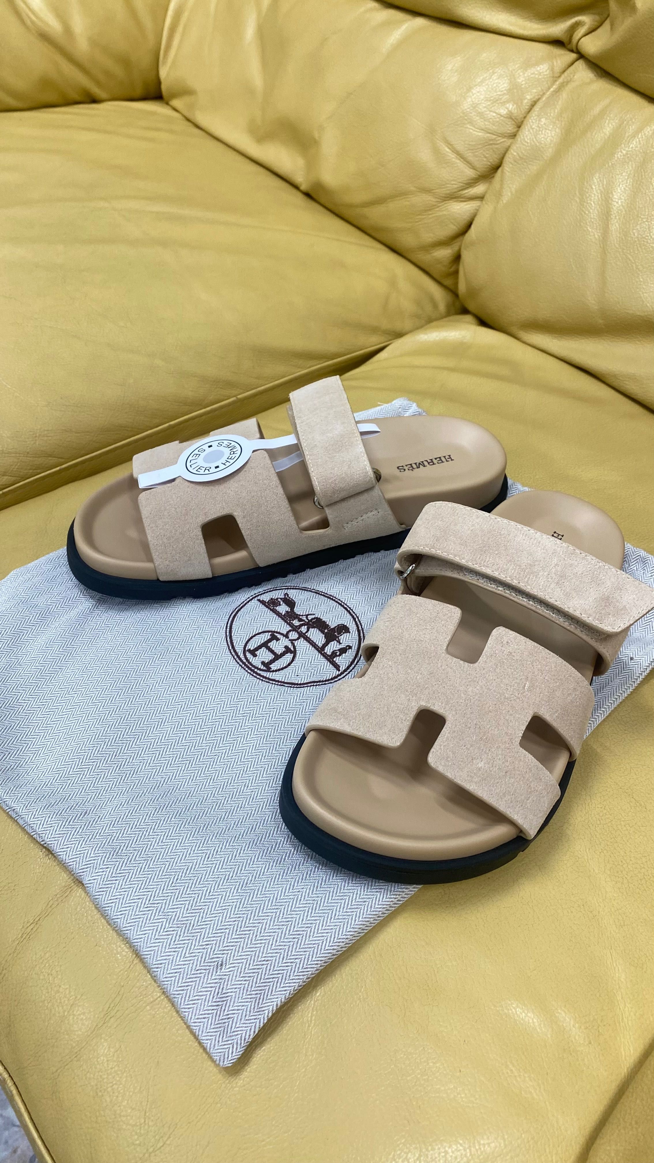 Чехли Ермес 37*Hermes Chypre sandal