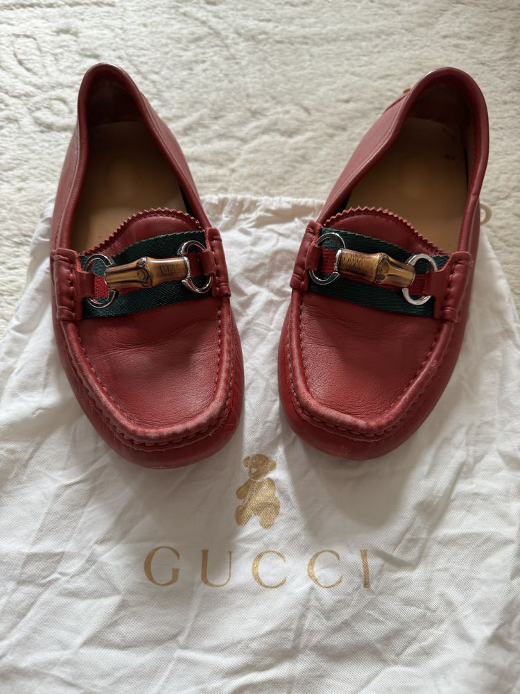 Детски мокасини Gucci 30/31 номер