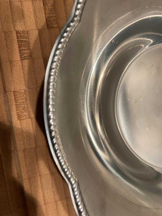 bol inox Alessi Italia din anii 1960 cu eticheta