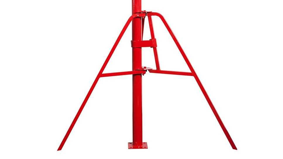 Стойка крашенная для опалубки перекрытий