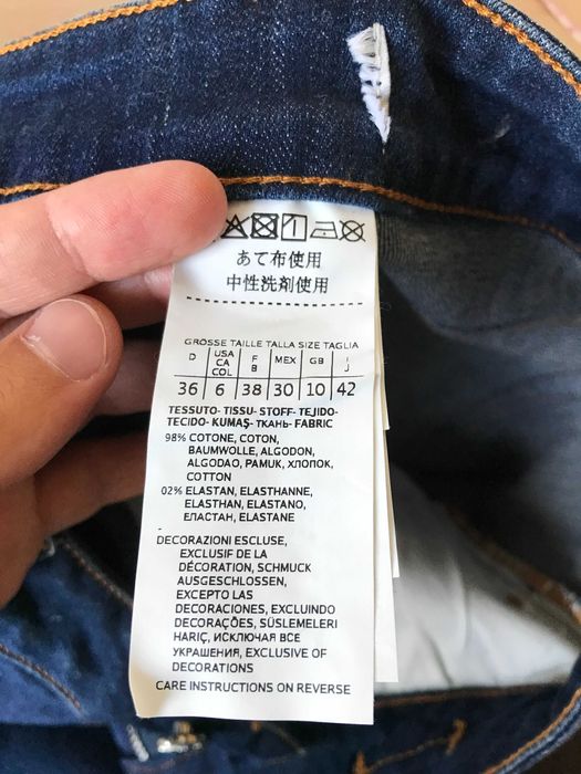 Blug cu bandă Blugi albaștri de damă mărime 38