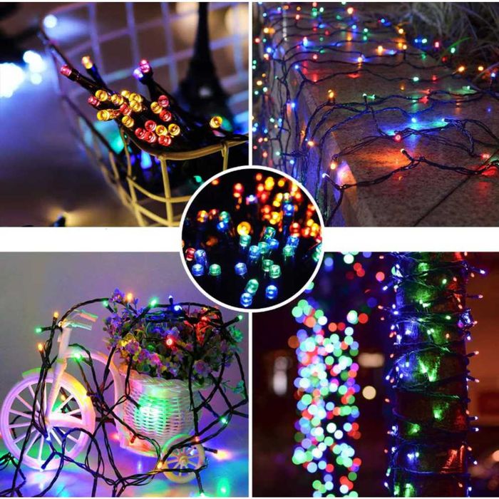 Instalatie de Craciun rola, 100m, Exterior & Interior, Multicolor