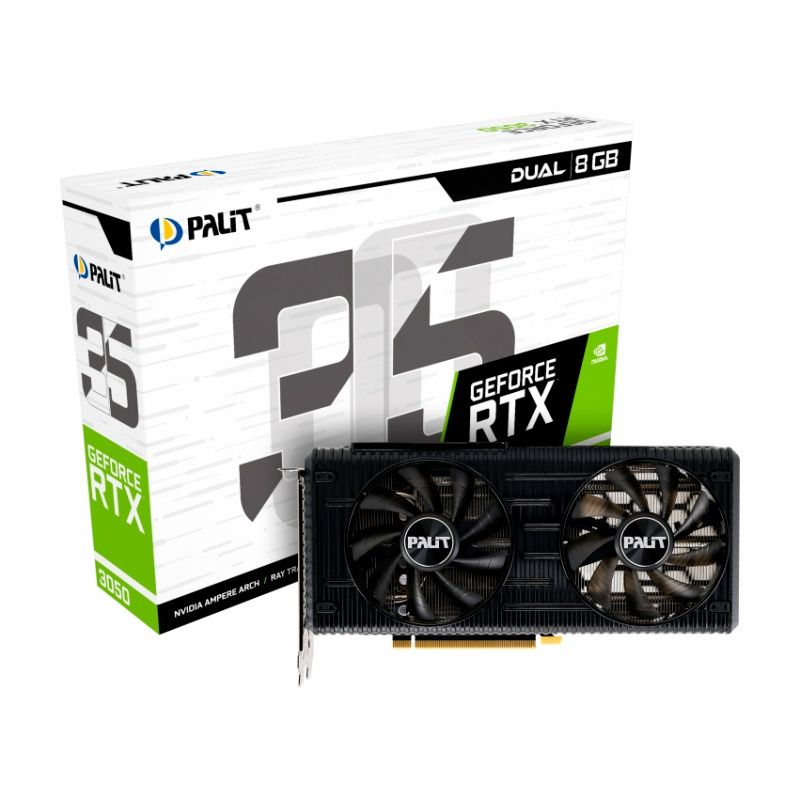 RTX 3050 DUAL 8gb palit