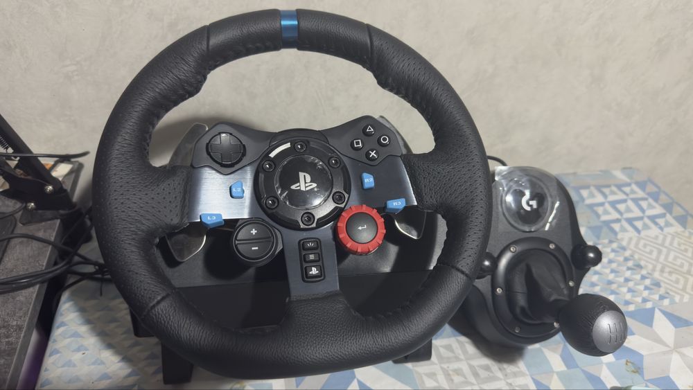 Logitech g29 + мккп, шифтер