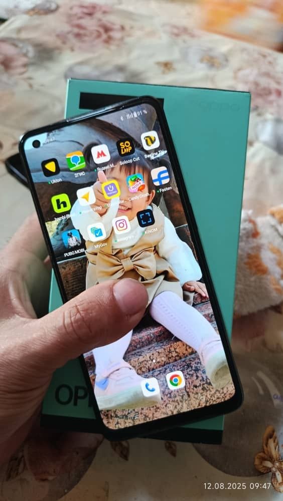 Игровой Oppo reno 7.  8+8/128 ideal