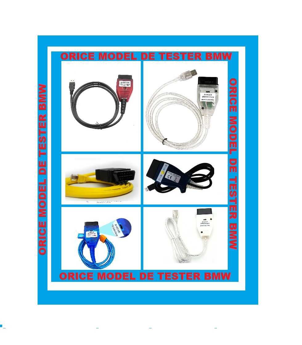 VAND Tester Orice Bmw DIAGNOZA K+Dkan Enet Seria E F G INPA ISTA NCS