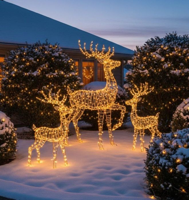 Новогодний олень из первых рук