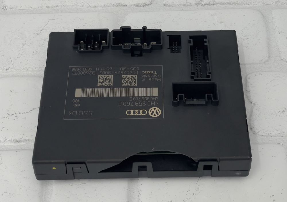 Модул седалка AUDI A8 D4 4H0959760E