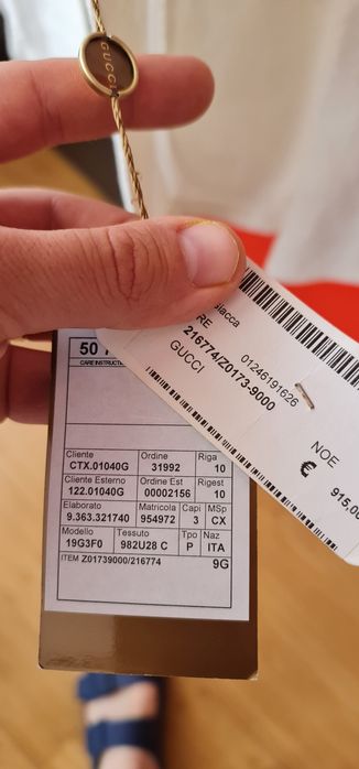 Vand sacou Gucci mărimea 50