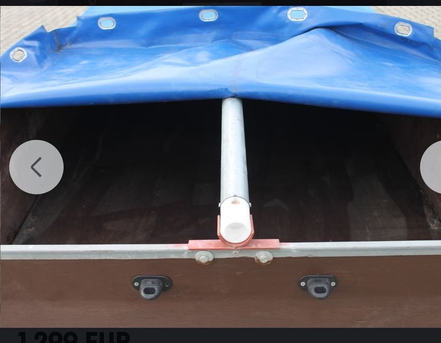 Remorca auto 1600 kg.cu sistem de frânare