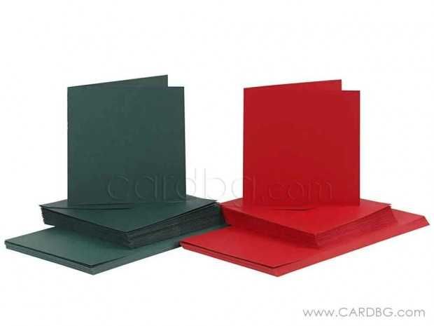 Основи за картички с плик Голям избор на цветове