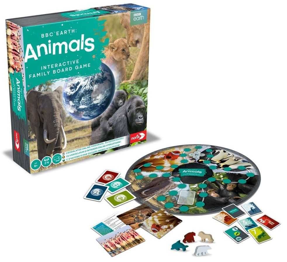Настолна игра Noris BBC Earth - Animals