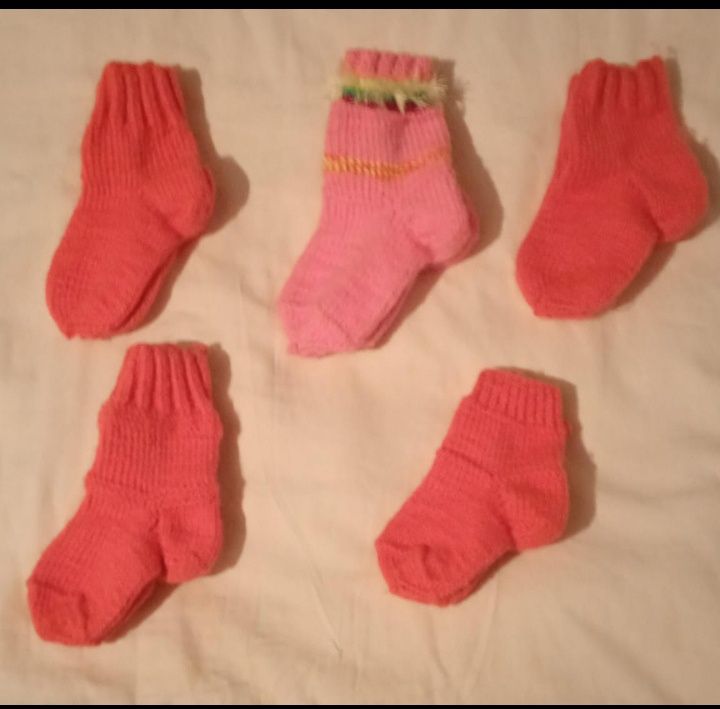 Продам вязаные носки детские и взрослые
