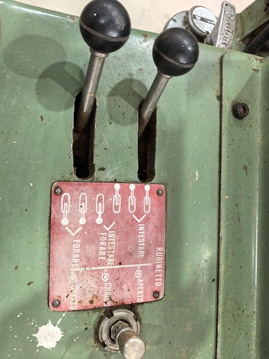 Комбинирана пендула с пробиван апарат, с 5 сфредла