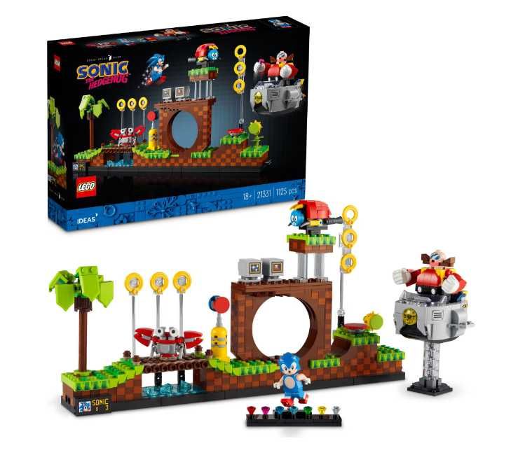 LEGO - Sonic the Hedgehog - Green Hill Zone 21331, 1125 части