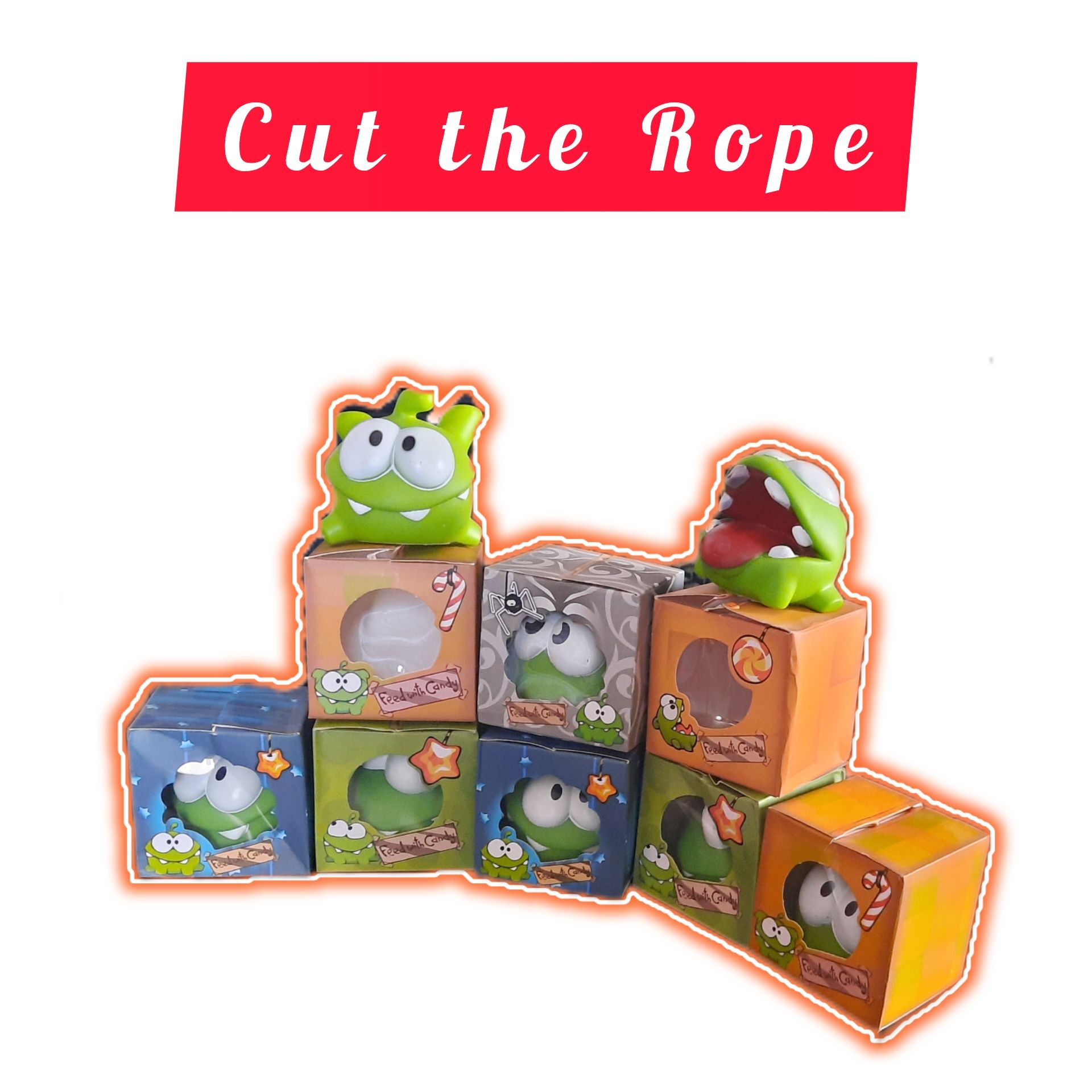 Cut the Rope игрушки от известной игры