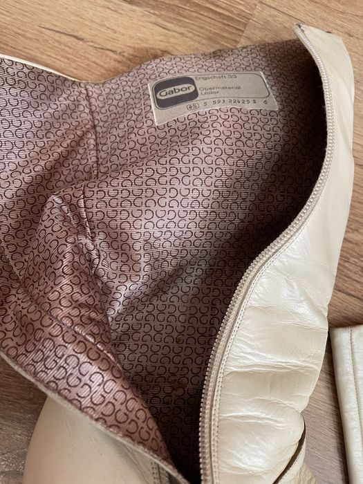 Cizme Piela naturala marca Gabor masura 37-38