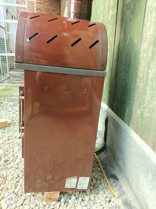 Șemineu emailat 7 KW