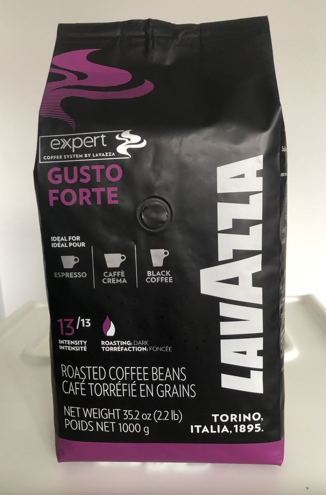 Cafea Boabe Lavazza Gusto Forte Expert, 1 Kg (transport gratuit)