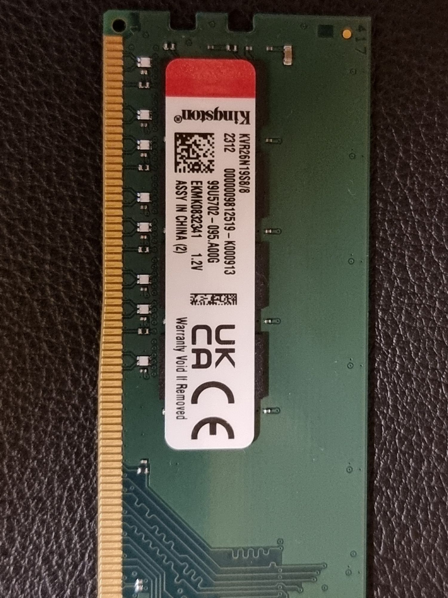 Kingston DDR 4 2666 MHz 8Gb