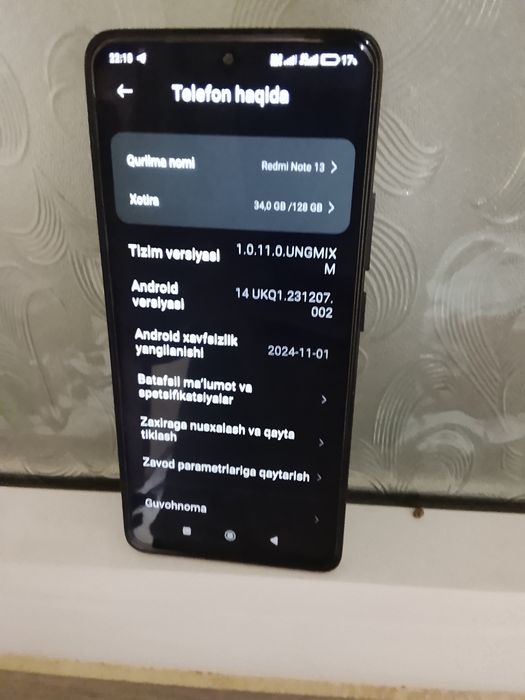 Redmi note 13C 128/8