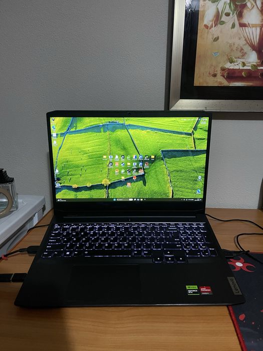 Laptop gaming Lenovo rtx 2050 r5 5500h
