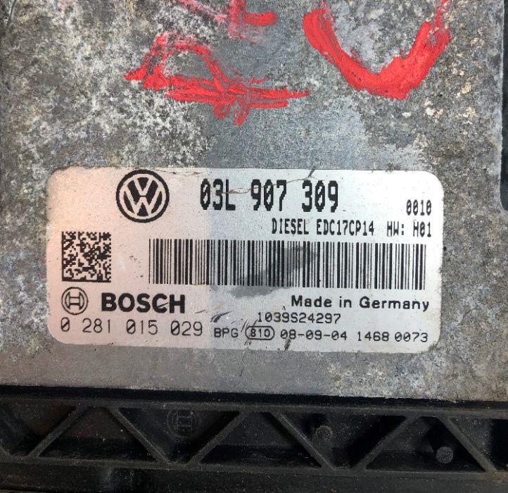ECU Calculator motor VW Passat 2.0TDI 03L907309 EDC17CP14