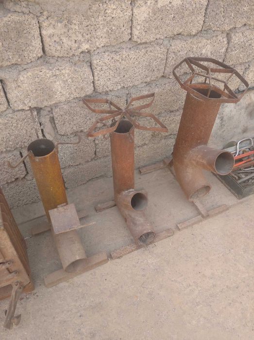 продаю печки чугунные и реактивные.