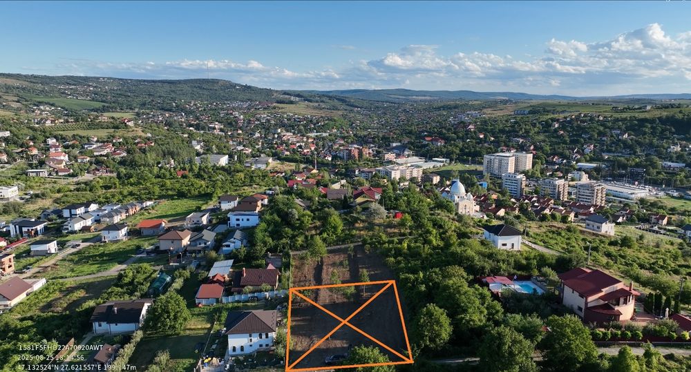 Teren intravilan Bucium 1.200 mp PUZ aprobat utilități Preț sub piață