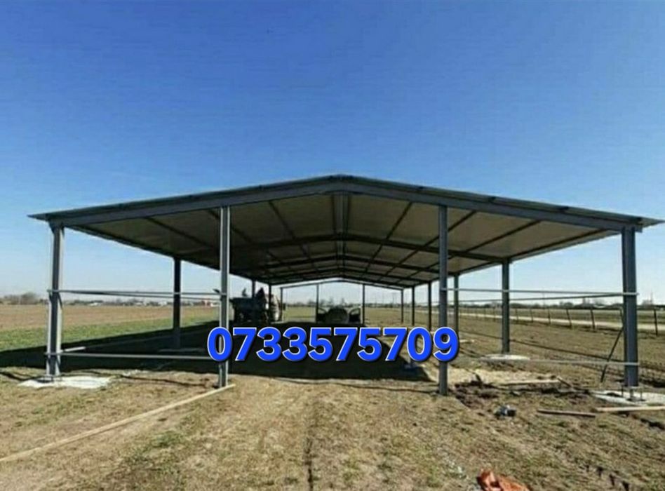 Vand structura metalica 10x20x4  la.pret 5000 euro