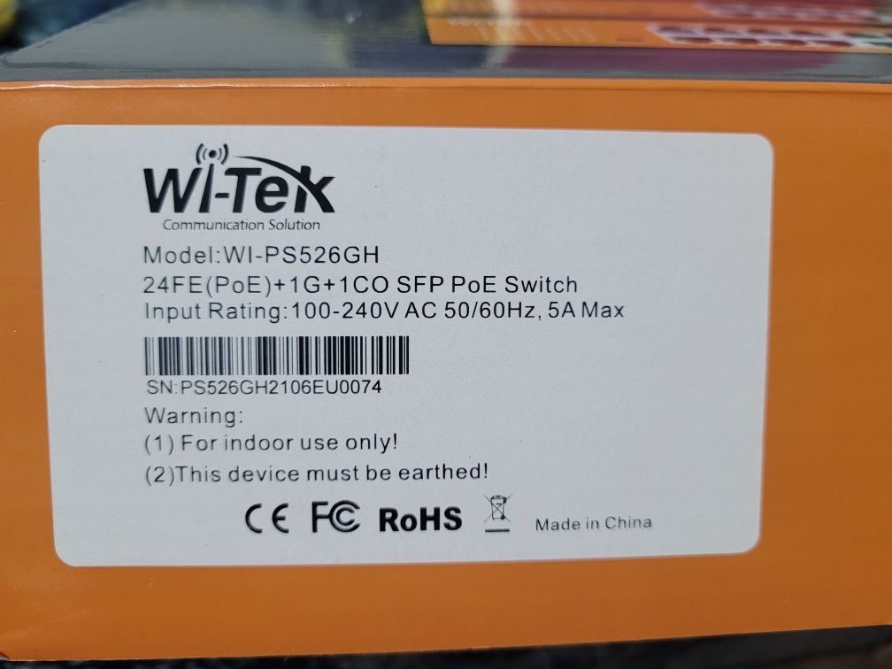 Коммутатор Wi-tek