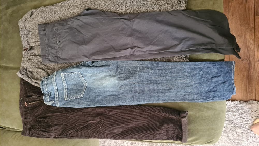Lot pantaloni baieti, 140, 146