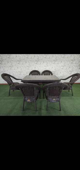 Садовая мебель из ротанга