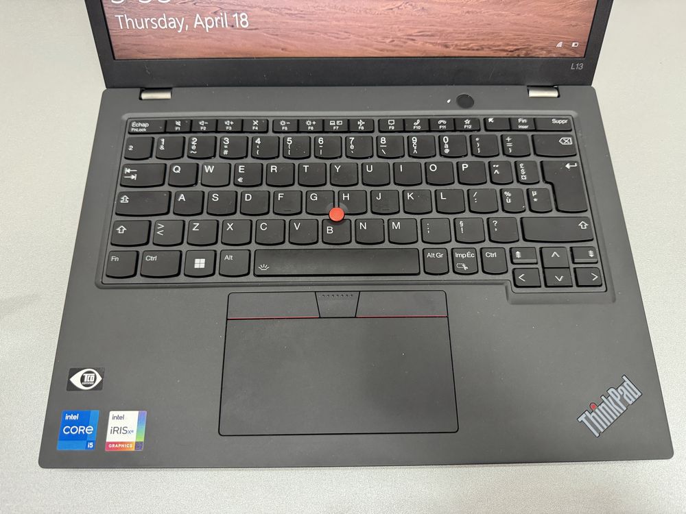 Lenovo ThinkPad L13 Gen 3, Core I5-1235u 12th Gen, SSD 256, RAM 8 Gb