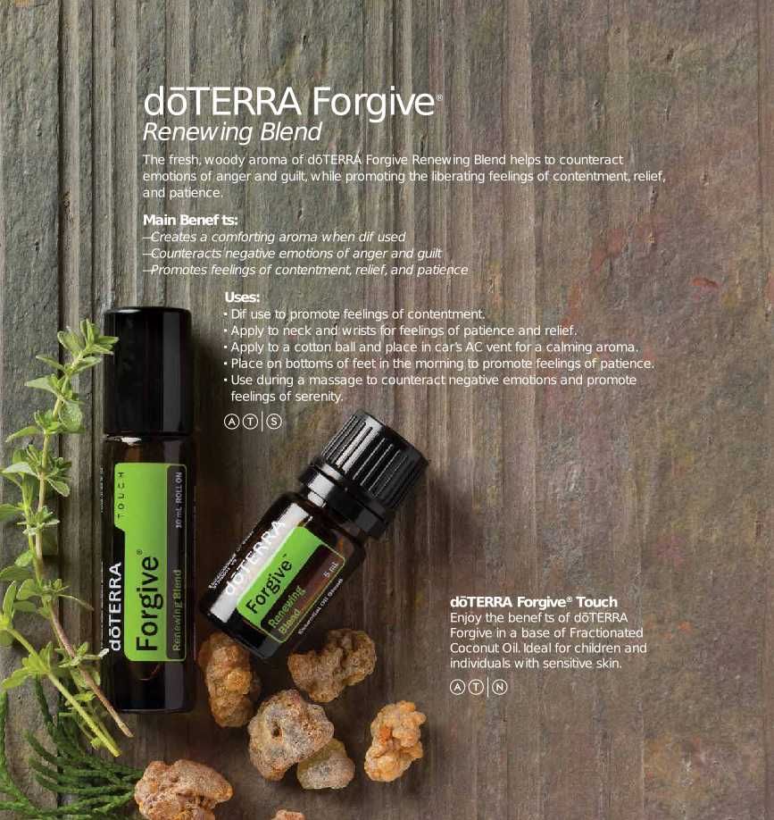 Ulei esential Forgive 5ml doTerra - sigilat