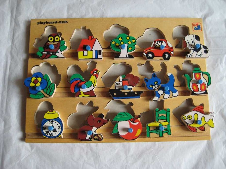 Образователна играчка пъзел за подрастващи деца