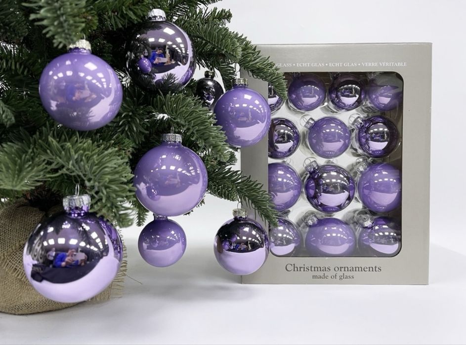 Шары на елку / набор елочных шаров 26 штук.