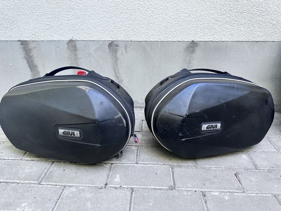 Set sidecase coburi Givi easylock 3d600