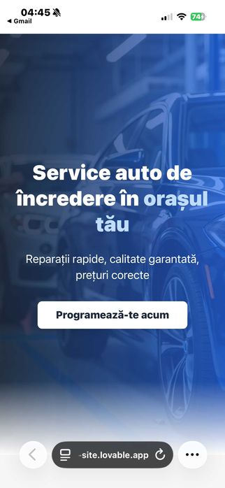 Site profesional pentru afacerea ta – modern, rapid, totul inclus