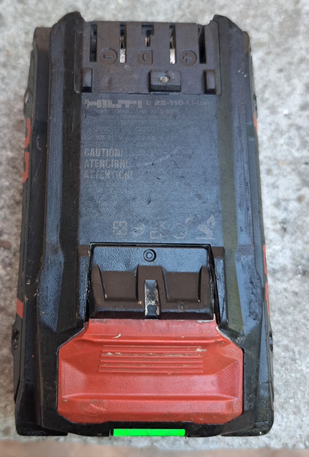 Hilti B22-110 NURON - Акумулаторна батерия 22V 5.10Ah 2023г