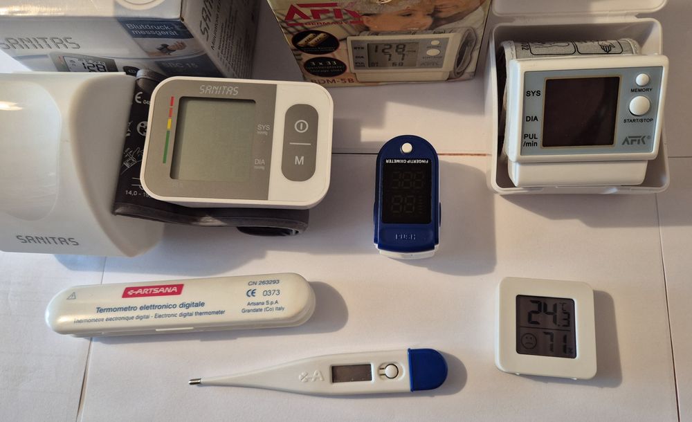 Tensiometru+Pulsoximetru+Termometru electronic digital