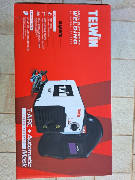 Aparat de sudura Telwin invertor T-ARC 160 230V + Masca Cod: 816163