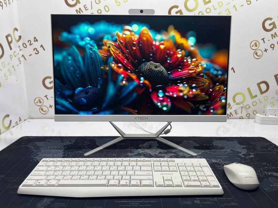 Monoblok 24 XTECH FHD iPS/ i3 2100 / 8GB / SSD 128GB Arzon manablok
