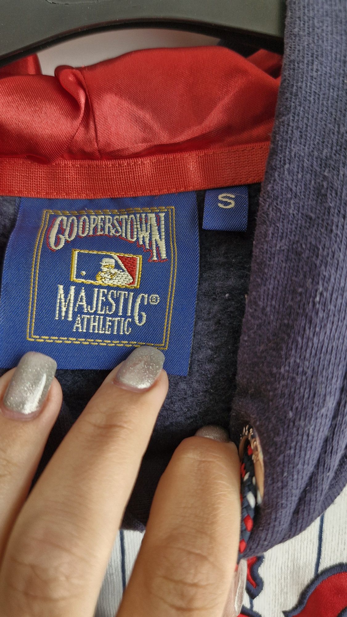 Суитшърт Majestic RED SOX