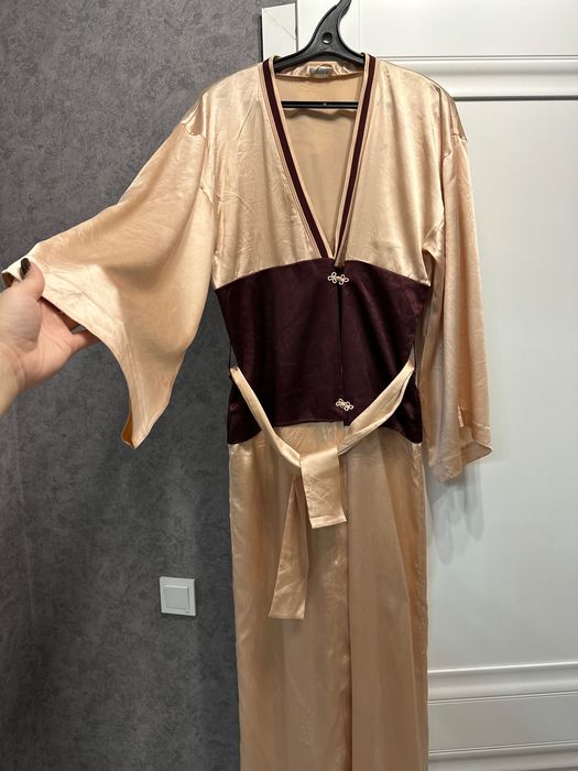 Шелковый халат пижама нижнее белье La Perla