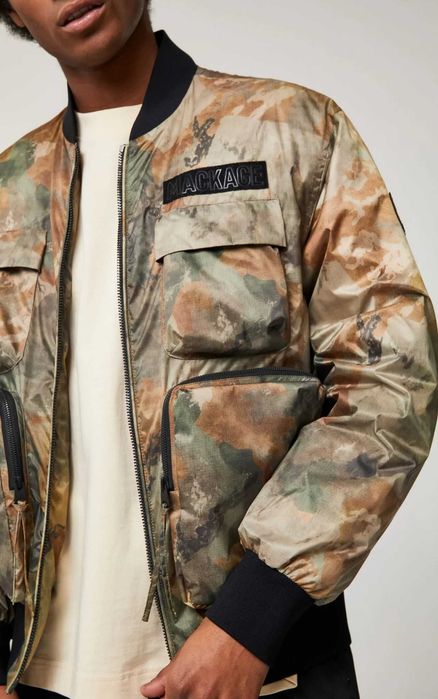 Mackage Baxter Camo Down Bomber Jacket бруталното яке - М и L