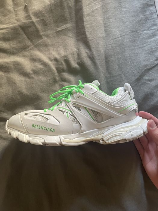 Balenciaga Track leather low trainers